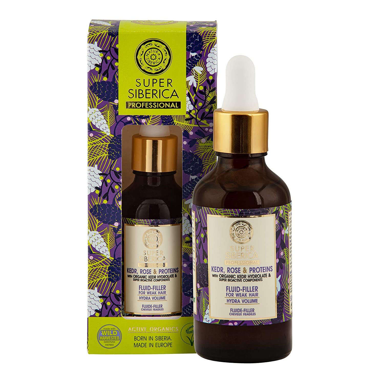 Natura Siberica Pino Rosa Y Proteinas Fluido Capilar Cabello Debil 50Ml